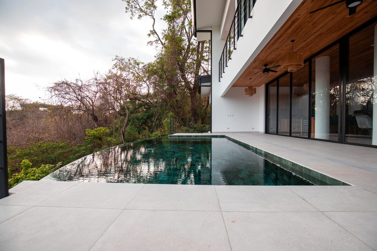 Photograph of Casa Alta, a contemporary high-end home in Nosara