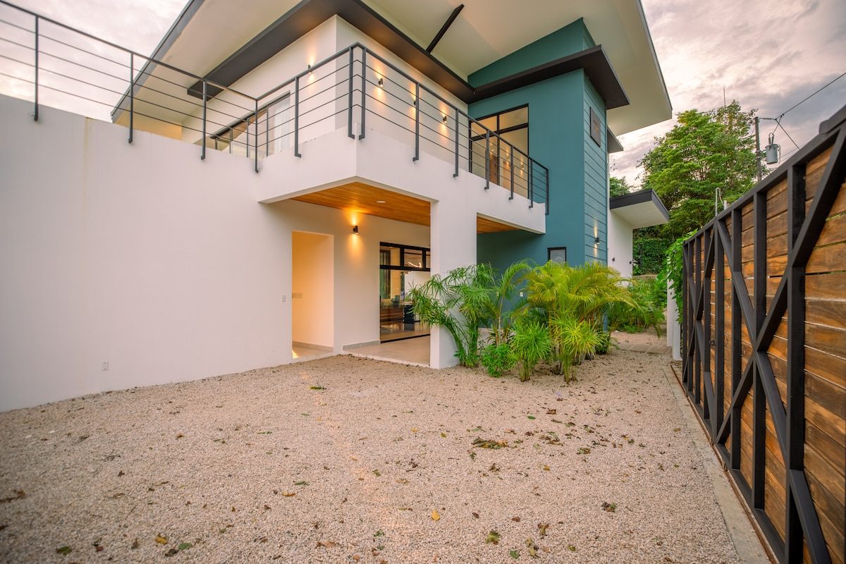 Photograph of Casa Alta, a contemporary high-end home in Nosara