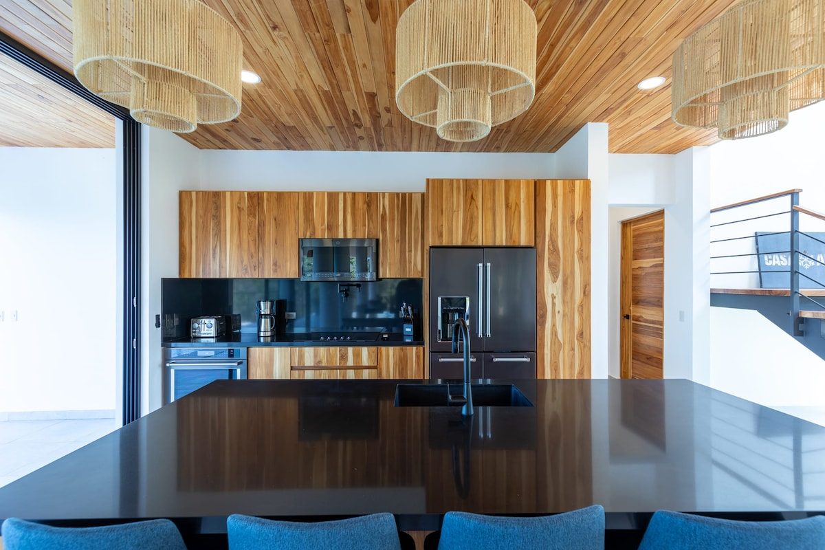Photograph of Casa Alta, a contemporary high-end home in Nosara
