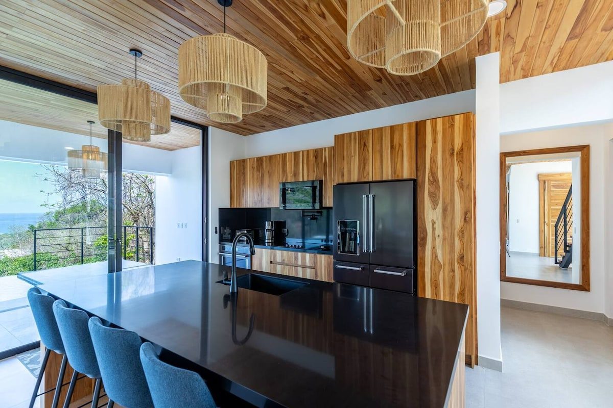 Photograph of Casa Alta, a contemporary high-end home in Nosara