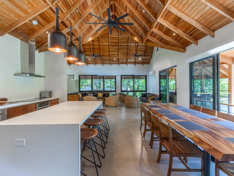 Photograph of Casa Bonita, a contemporary high-end home in Nosara