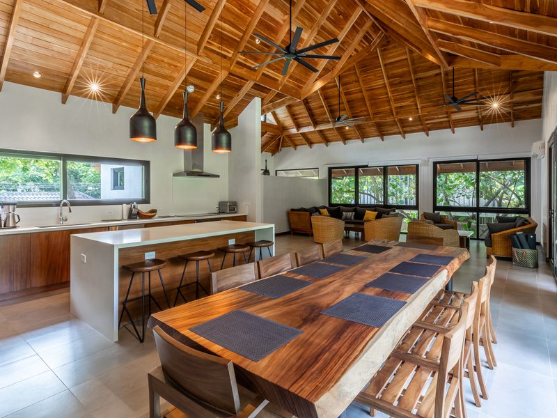 Photograph of Casa Bonita, a contemporary high-end home in Nosara