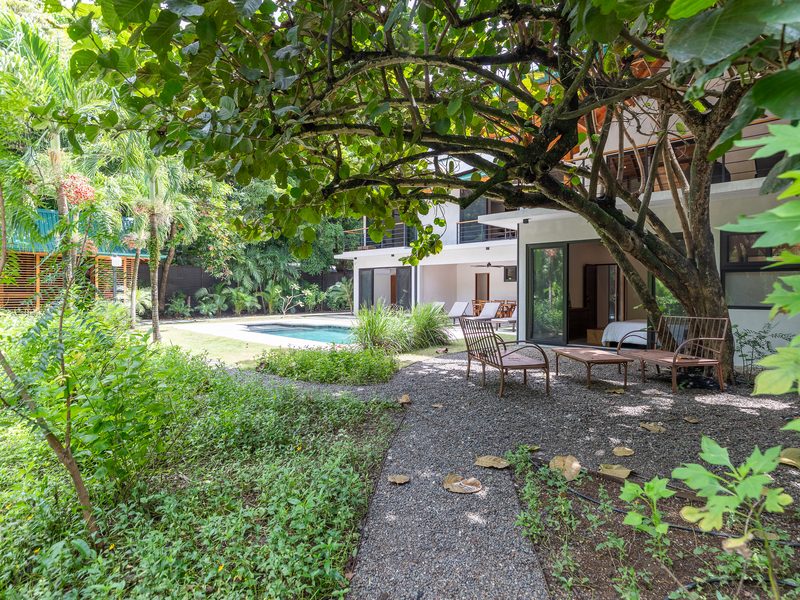 Photograph of Casa Bonita, a contemporary high-end home in Nosara