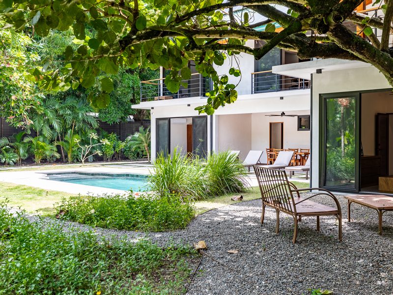 Photograph of Casa Bonita, a contemporary high-end home in Nosara