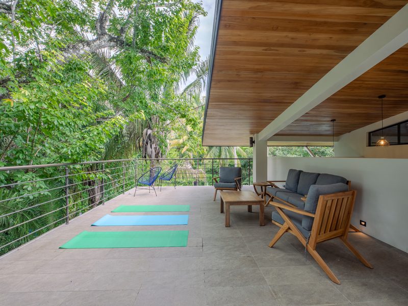 Photograph of Casa Cascade, a contemporary tropical high-end home in Playa Guiones, Nosara