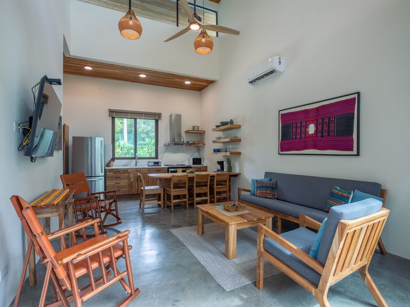 Photograph of Casa Cascade, a contemporary tropical high-end home in Playa Guiones, Nosara