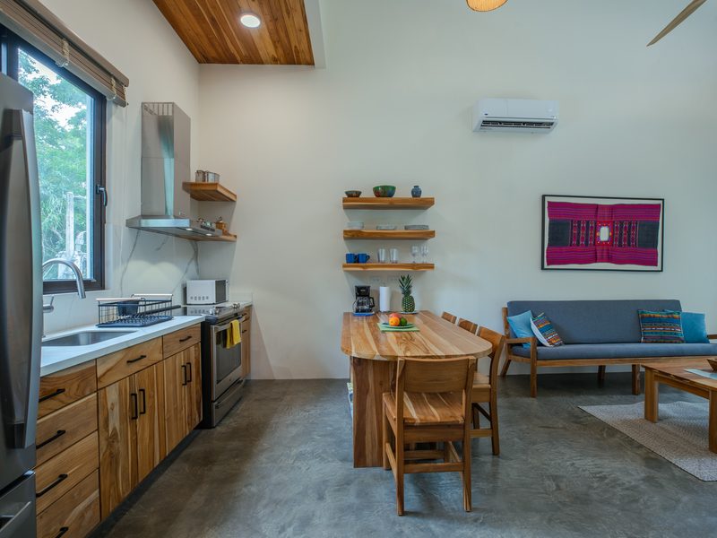 Photograph of Casa Cascade, a contemporary tropical high-end home in Playa Guiones, Nosara