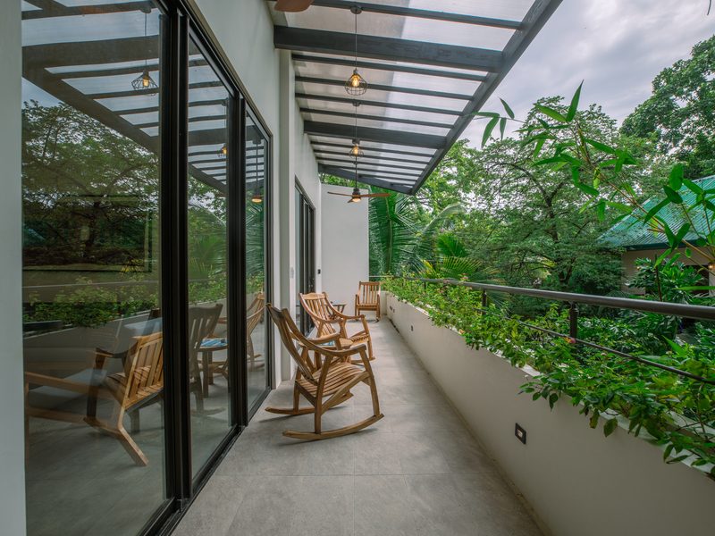 Photograph of Casa Cascade, a contemporary tropical high-end home in Playa Guiones, Nosara