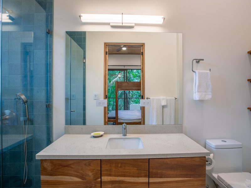 Photograph of Casa Cascade, a contemporary tropical high-end home in Playa Guiones, Nosara