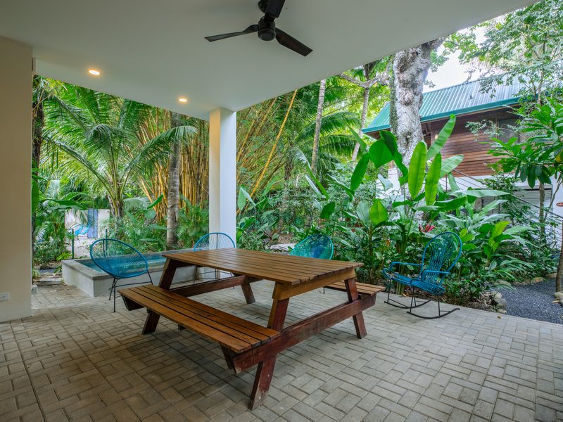 Photograph of Casa Cascade, a contemporary tropical high-end home in Playa Guiones, Nosara