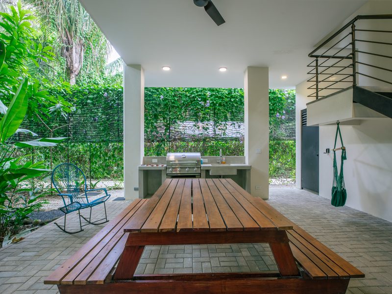 Photograph of Casa Cascade, a contemporary tropical high-end home in Playa Guiones, Nosara