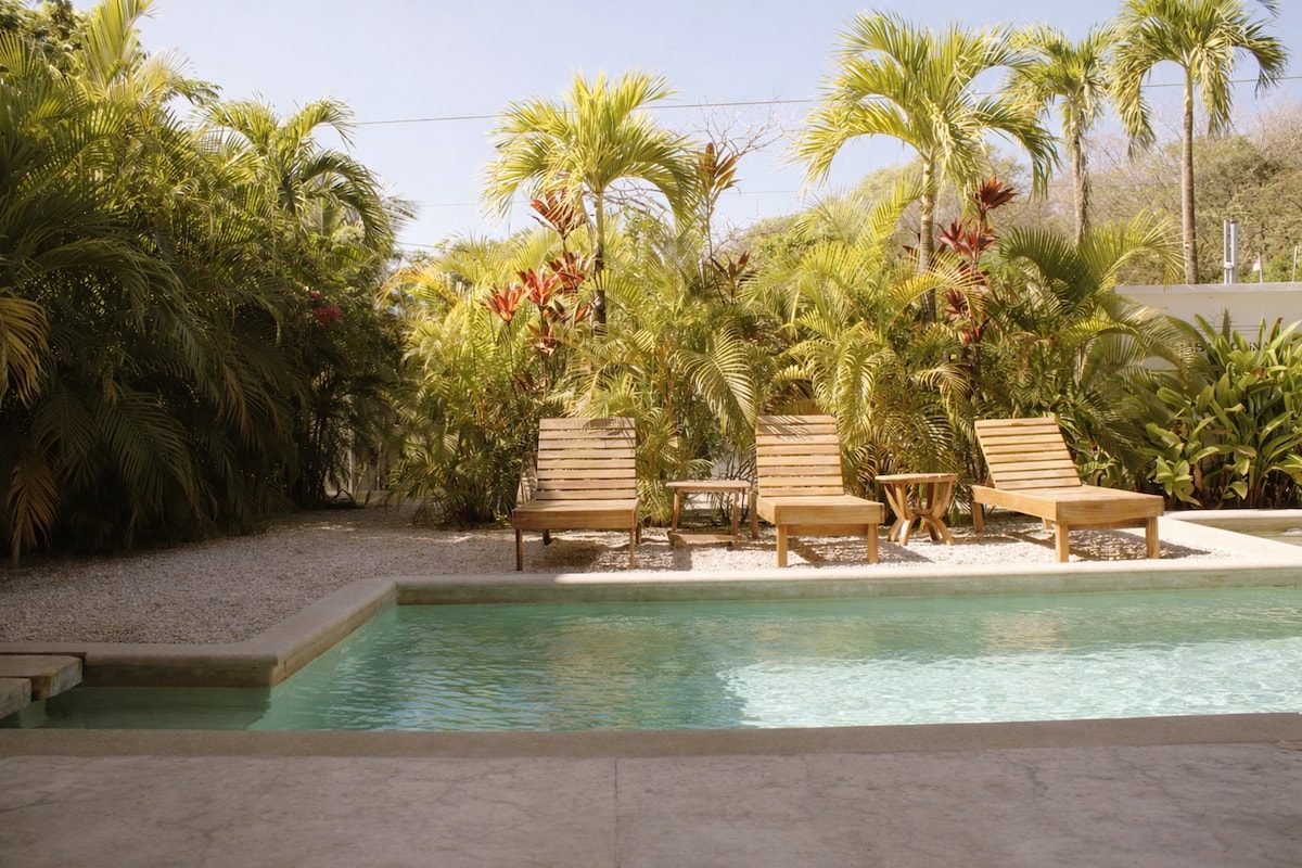 Photograph of Casa Colinas, a contemporary high-end home in Nosara