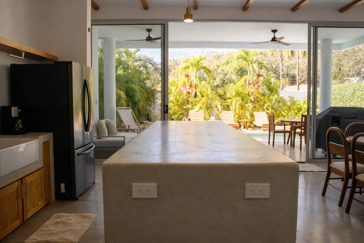 Photograph of Casa Colinas, a contemporary high-end home in Nosara