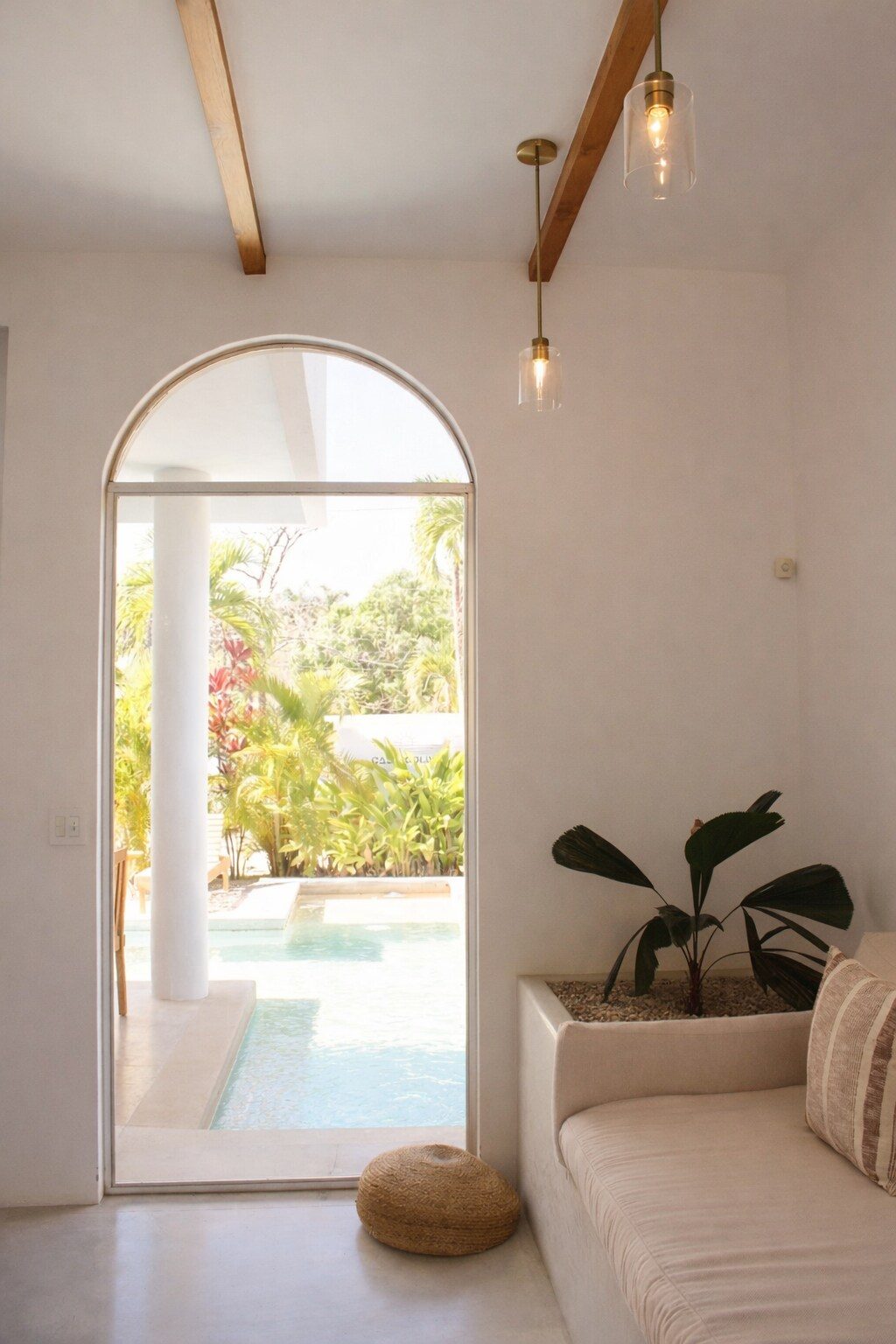 Photograph of Casa Colinas, a contemporary high-end home in Nosara