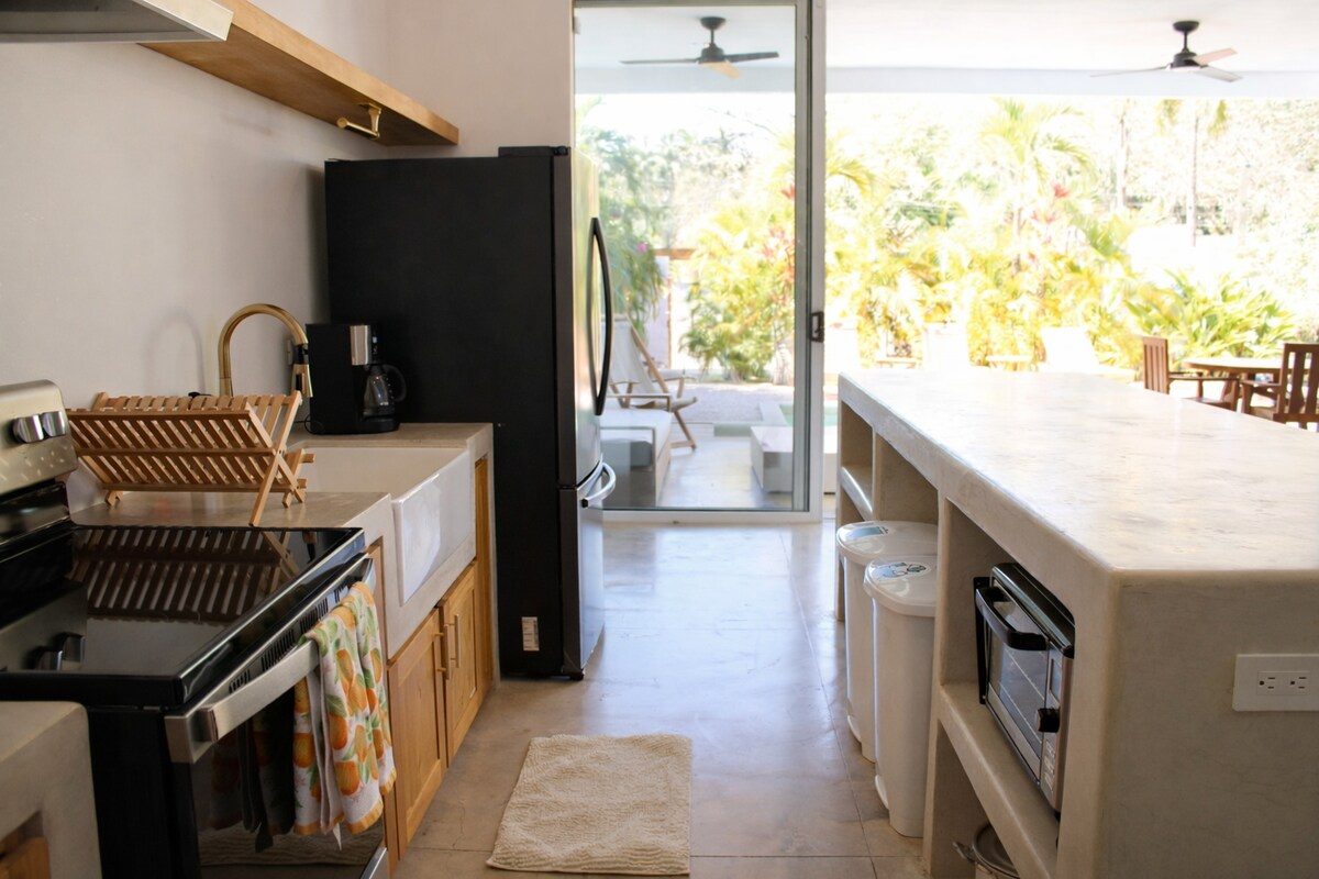 Photograph of Casa Colinas, a contemporary high-end home in Nosara