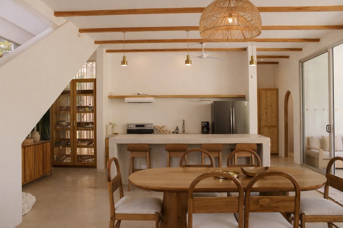 Photograph of Casa Colinas, a contemporary high-end home in Nosara