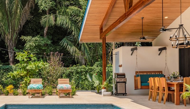 Photograph of Casa Costa Azul, a contemporary high-end home in Nosara