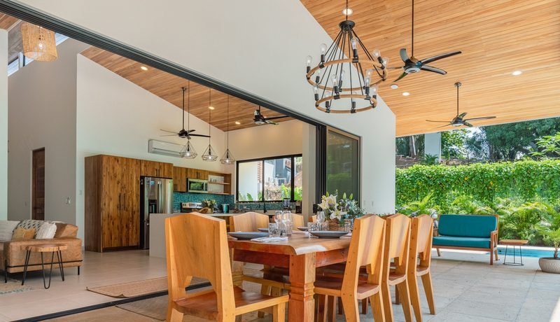 Photograph of Casa Costa Azul, a contemporary high-end home in Nosara