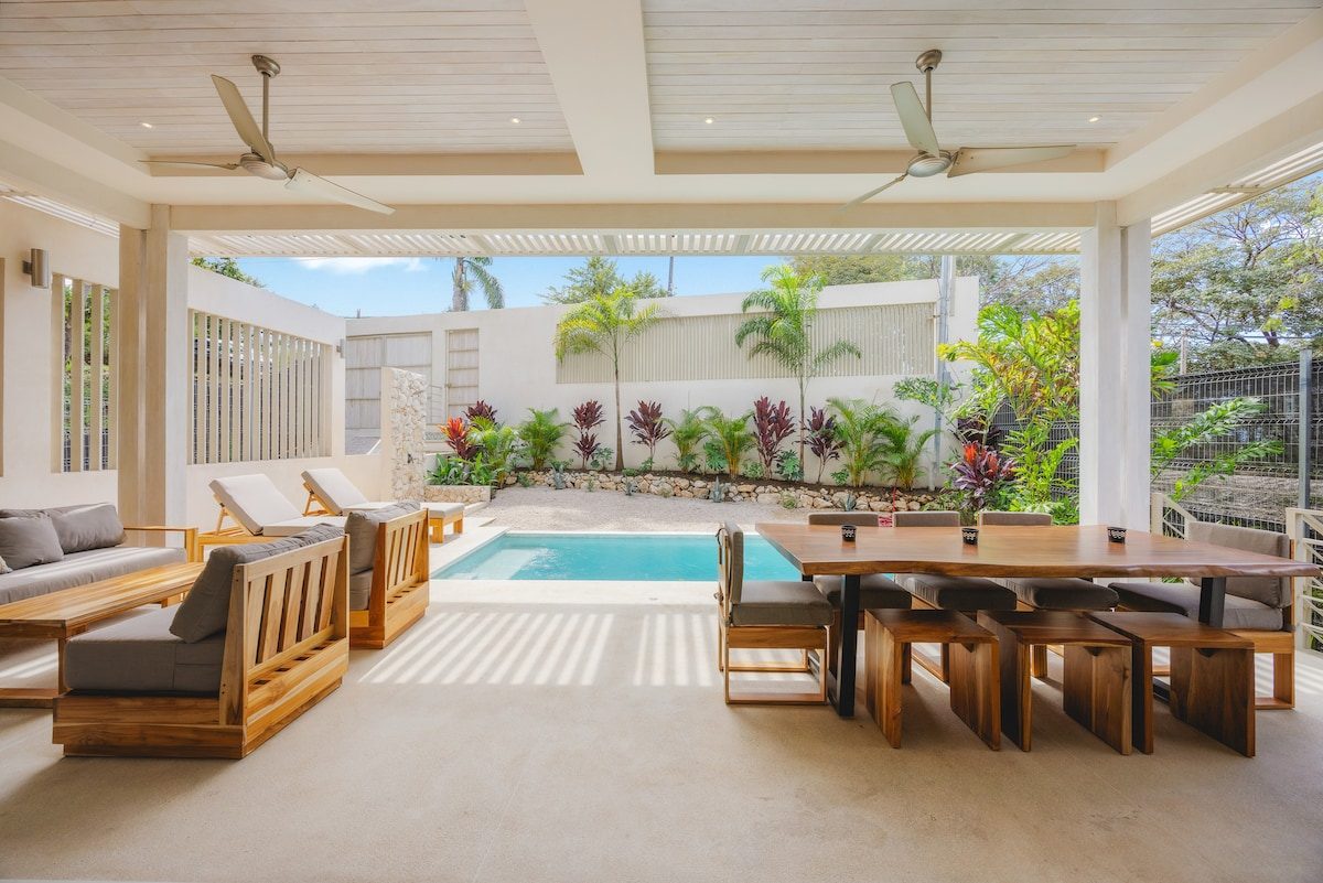 Photograph of Casas Marea, a contemporary high-end home in Playa Pelada, Nosara