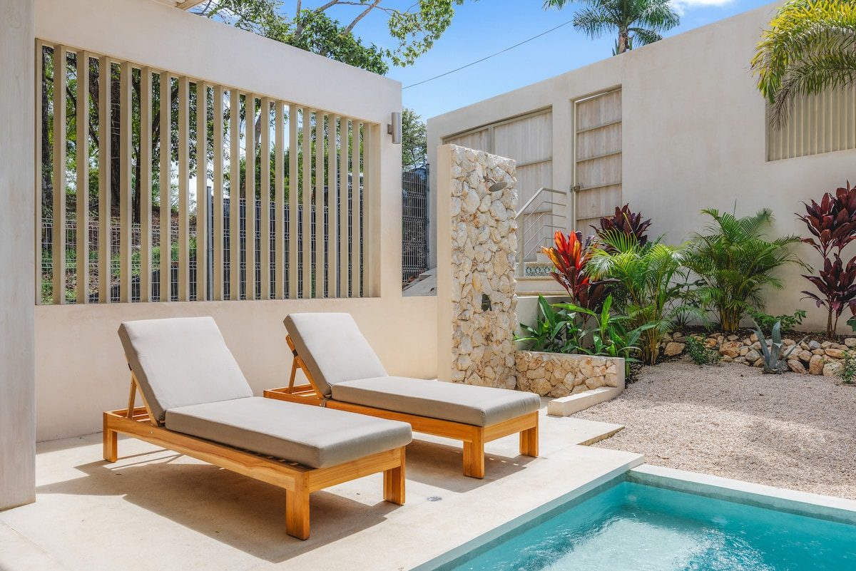 Photograph of Casas Marea, a contemporary high-end home in Playa Pelada, Nosara