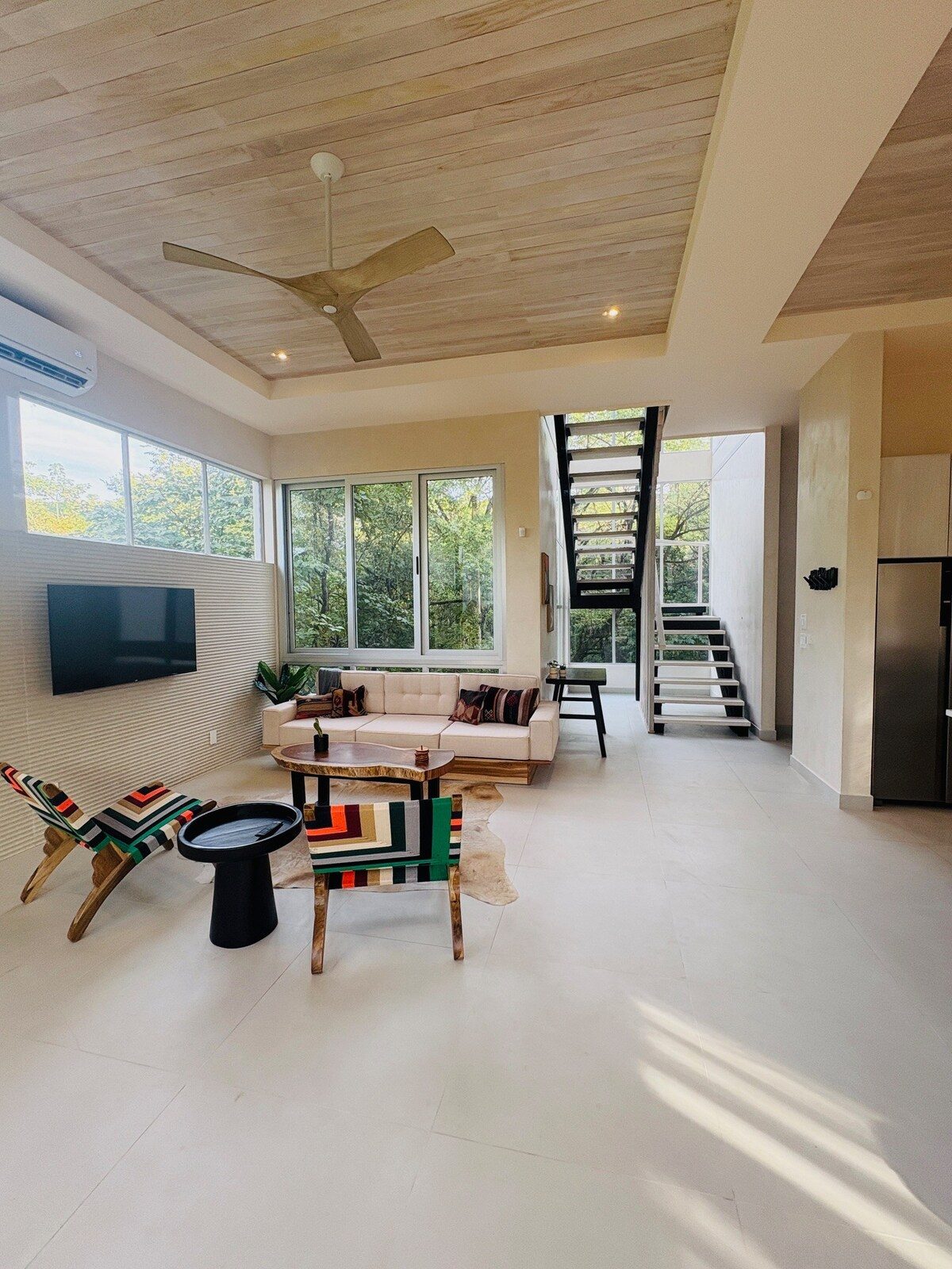Photograph of Casas Marea, a contemporary high-end home in Playa Pelada, Nosara