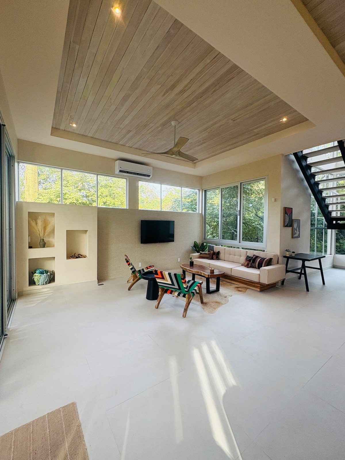 Photograph of Casas Marea, a contemporary high-end home in Playa Pelada, Nosara