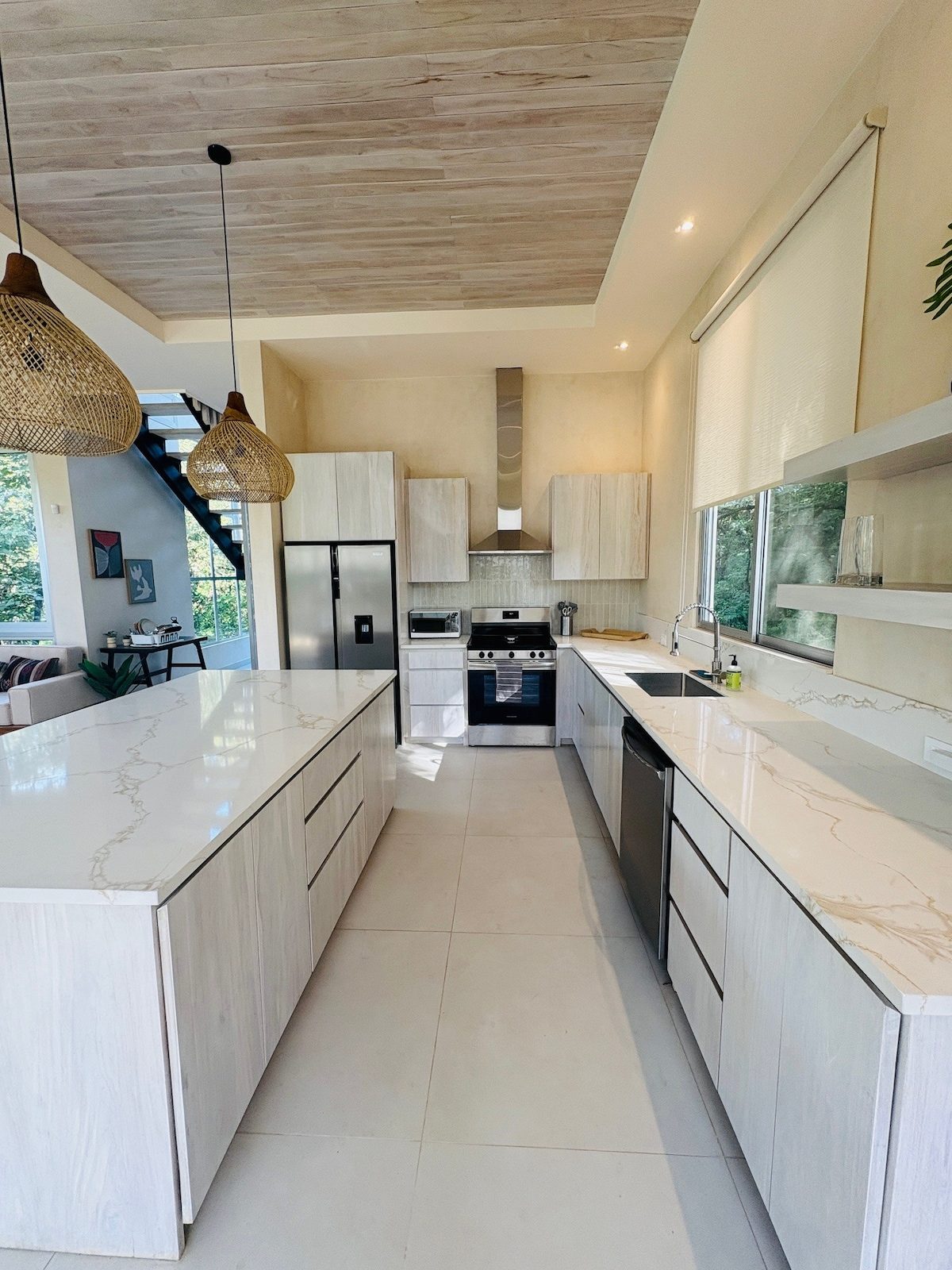 Photograph of Casas Marea, a contemporary high-end home in Playa Pelada, Nosara