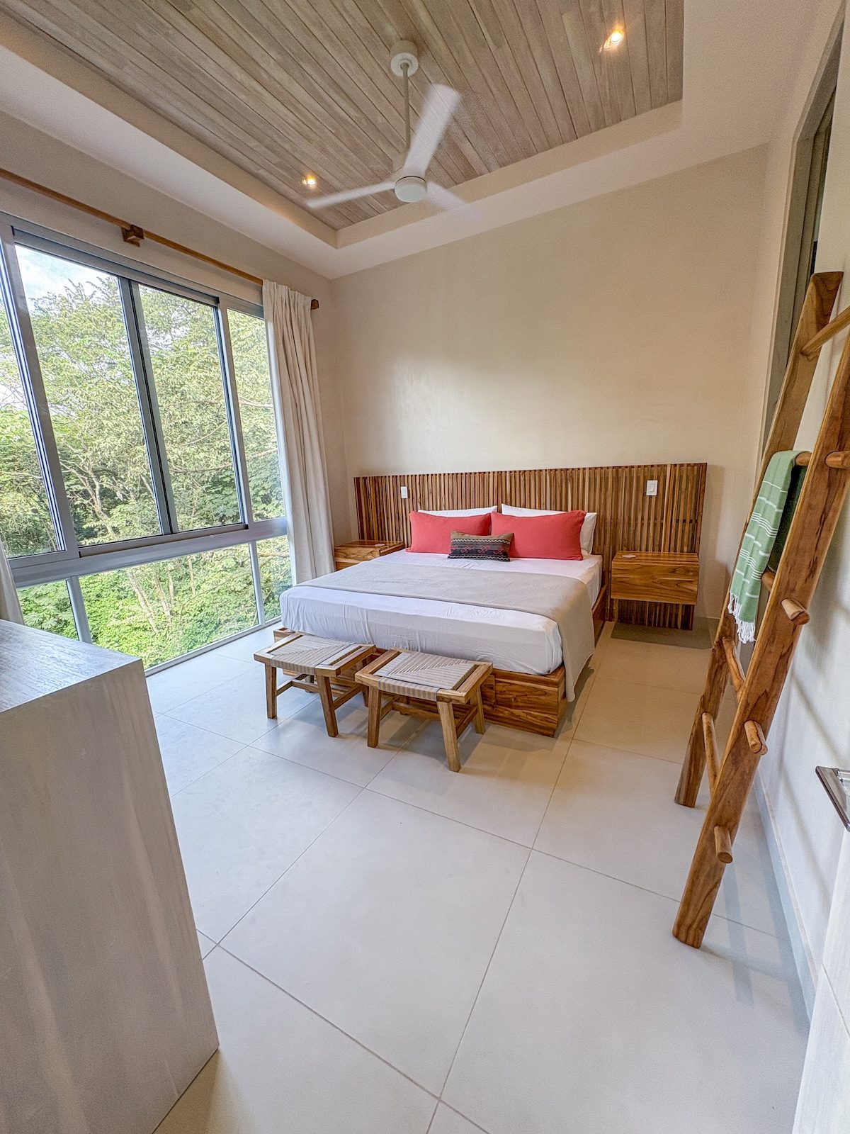 Photograph of Casas Marea, a contemporary high-end home in Playa Pelada, Nosara