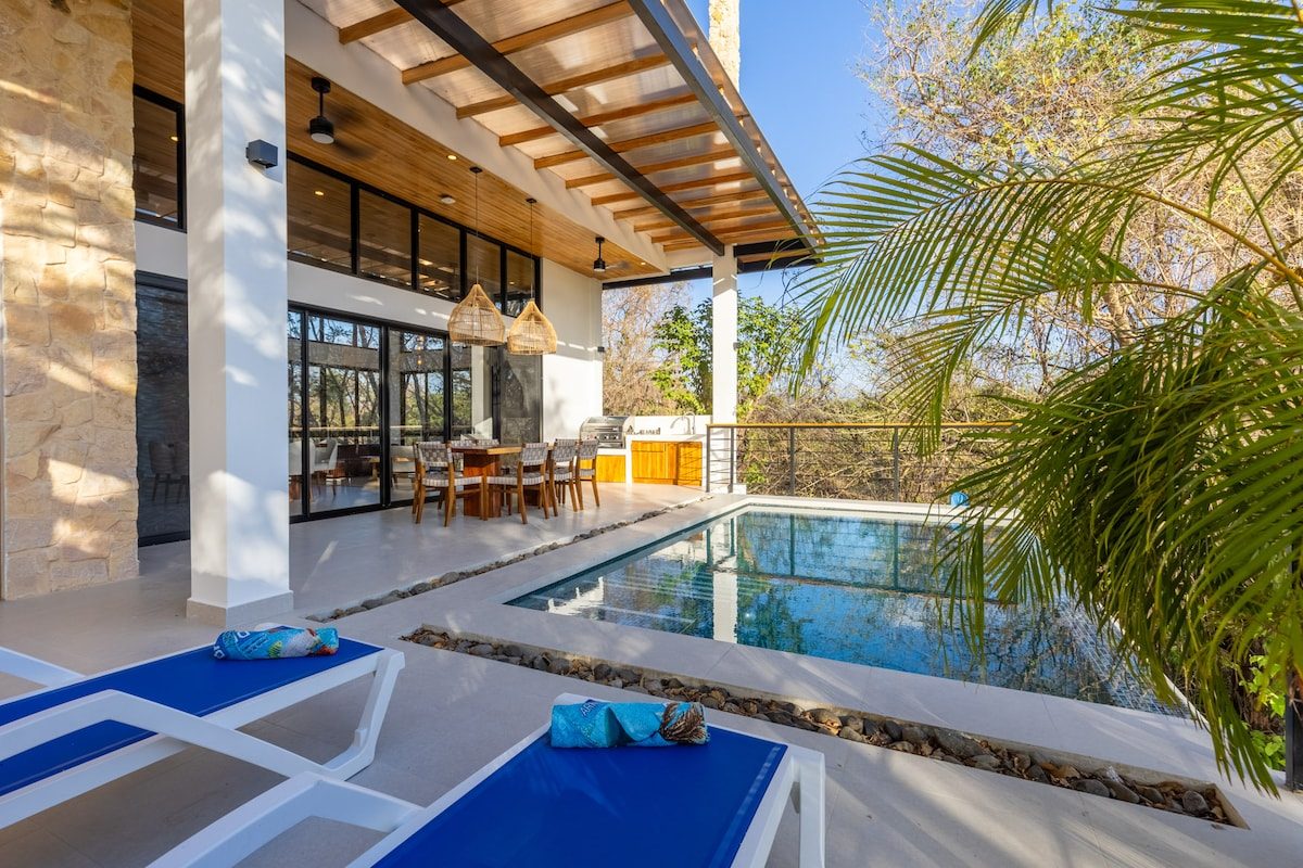 Photograph of Casa Dulce, a contemporary high-end home in Nosara