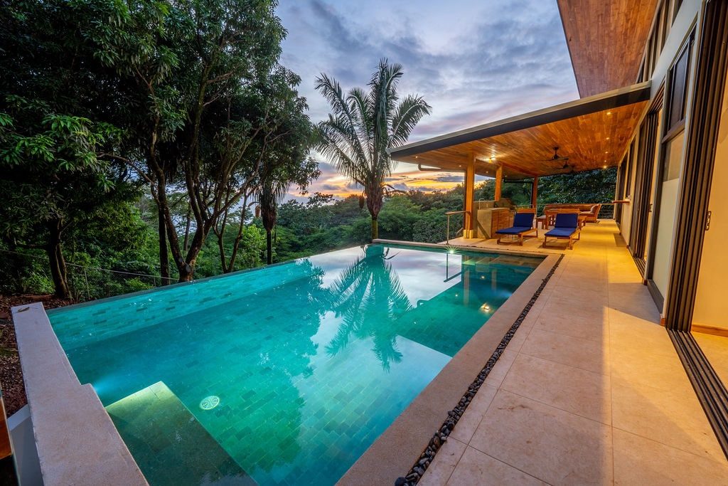 Photograph of Casa Elliot, a contemporary high-end home in Nosara