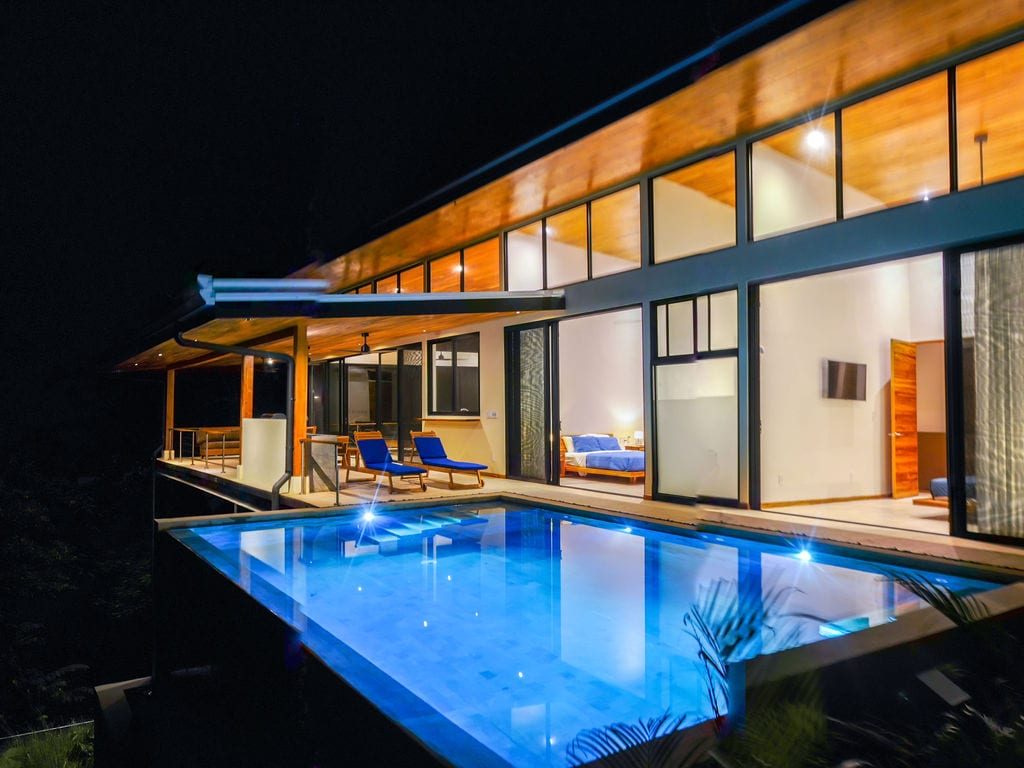 Photograph of Casa Elliot, a contemporary high-end home in Nosara