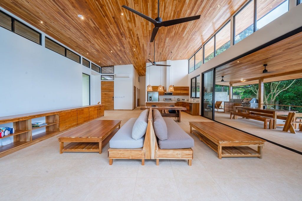 Photograph of Casa Elliot, a contemporary high-end home in Nosara