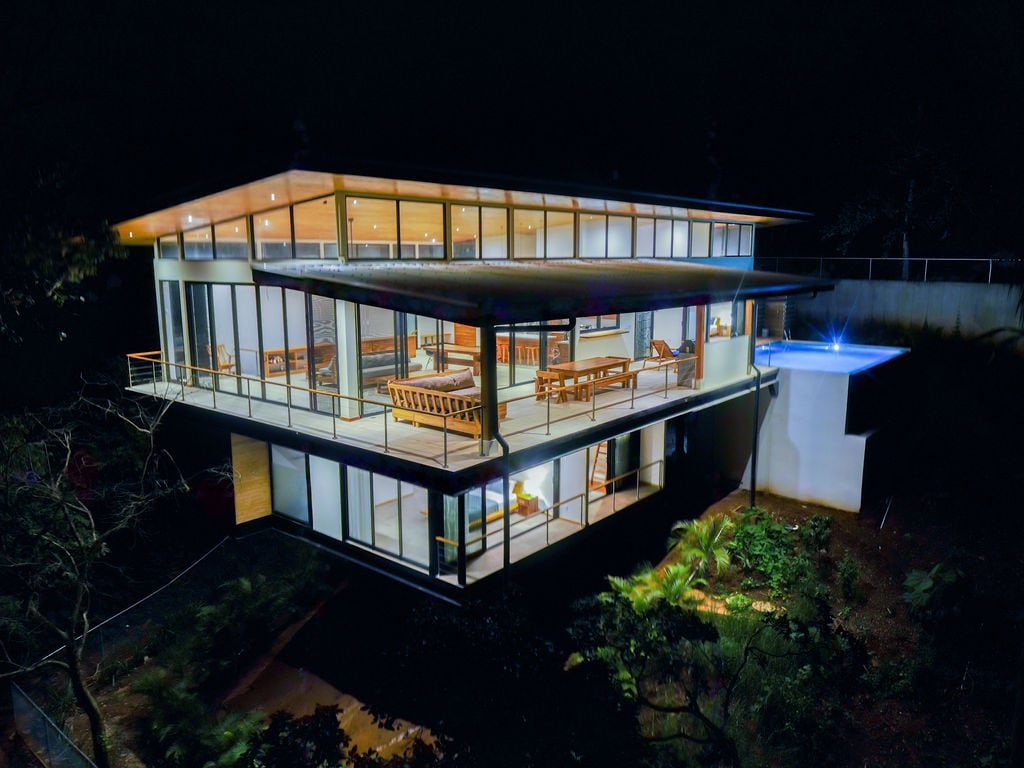 Photograph of Casa Elliot, a contemporary high-end home in Nosara