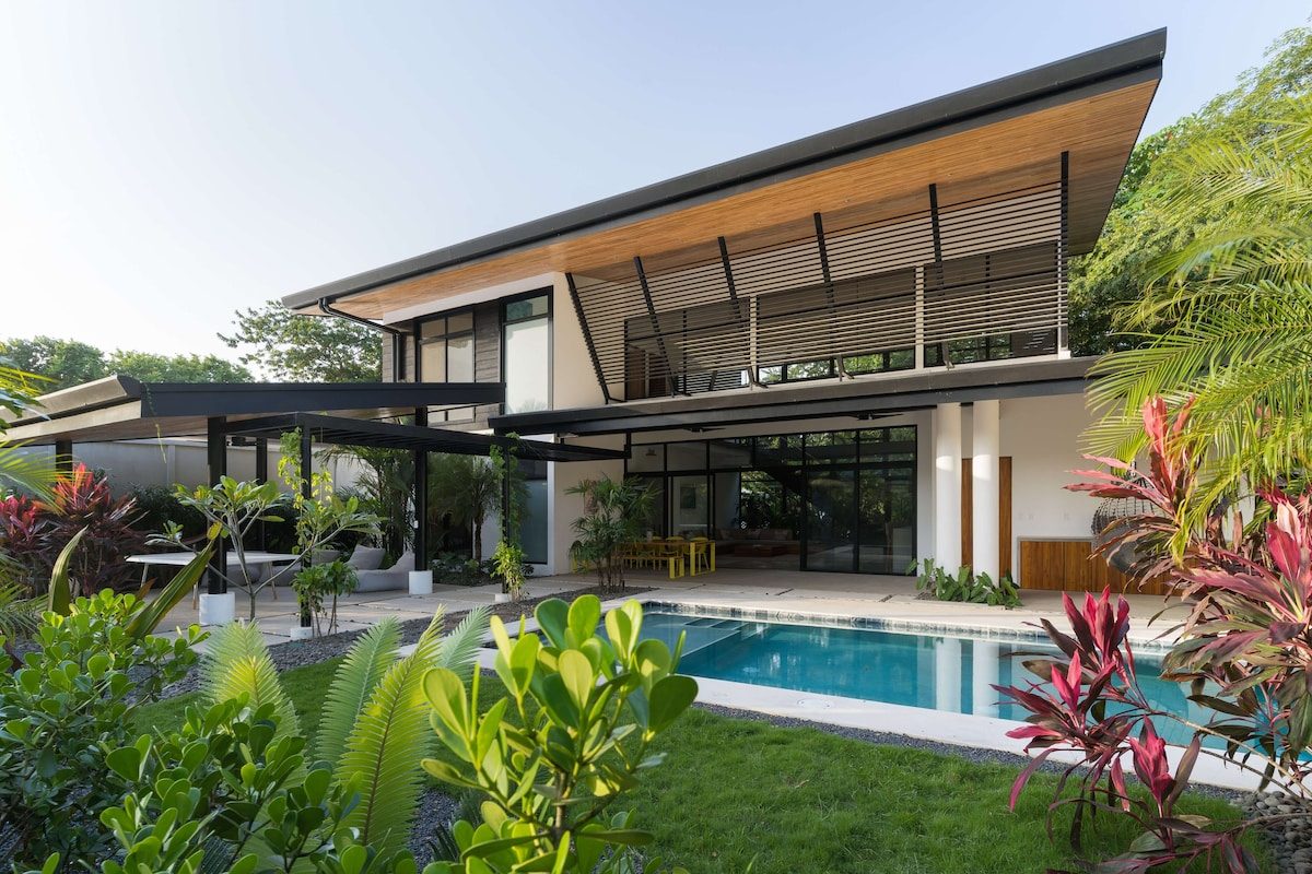 Photograph of Casa Koala, a contemporary high-end home in Nosara