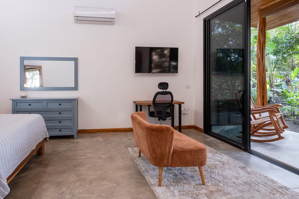 Photograph of Casa Fisher, a contemporary high-end home in Nosara