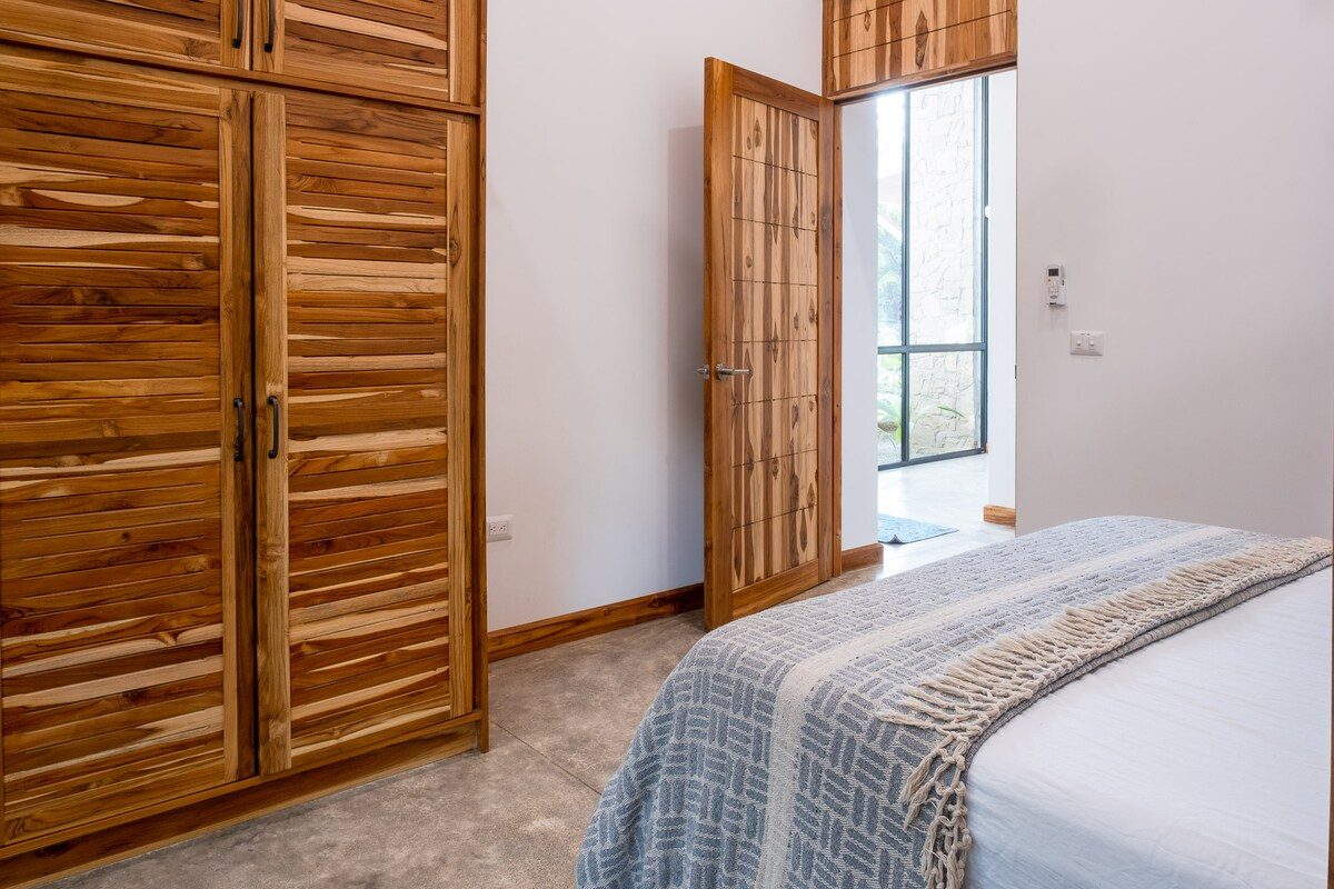 Photograph of Casa Fisher, a contemporary high-end home in Nosara
