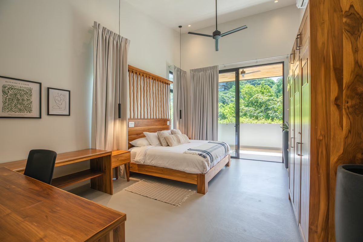 Photograph of Casa Guiones, a contemporary high-end home in Nosara