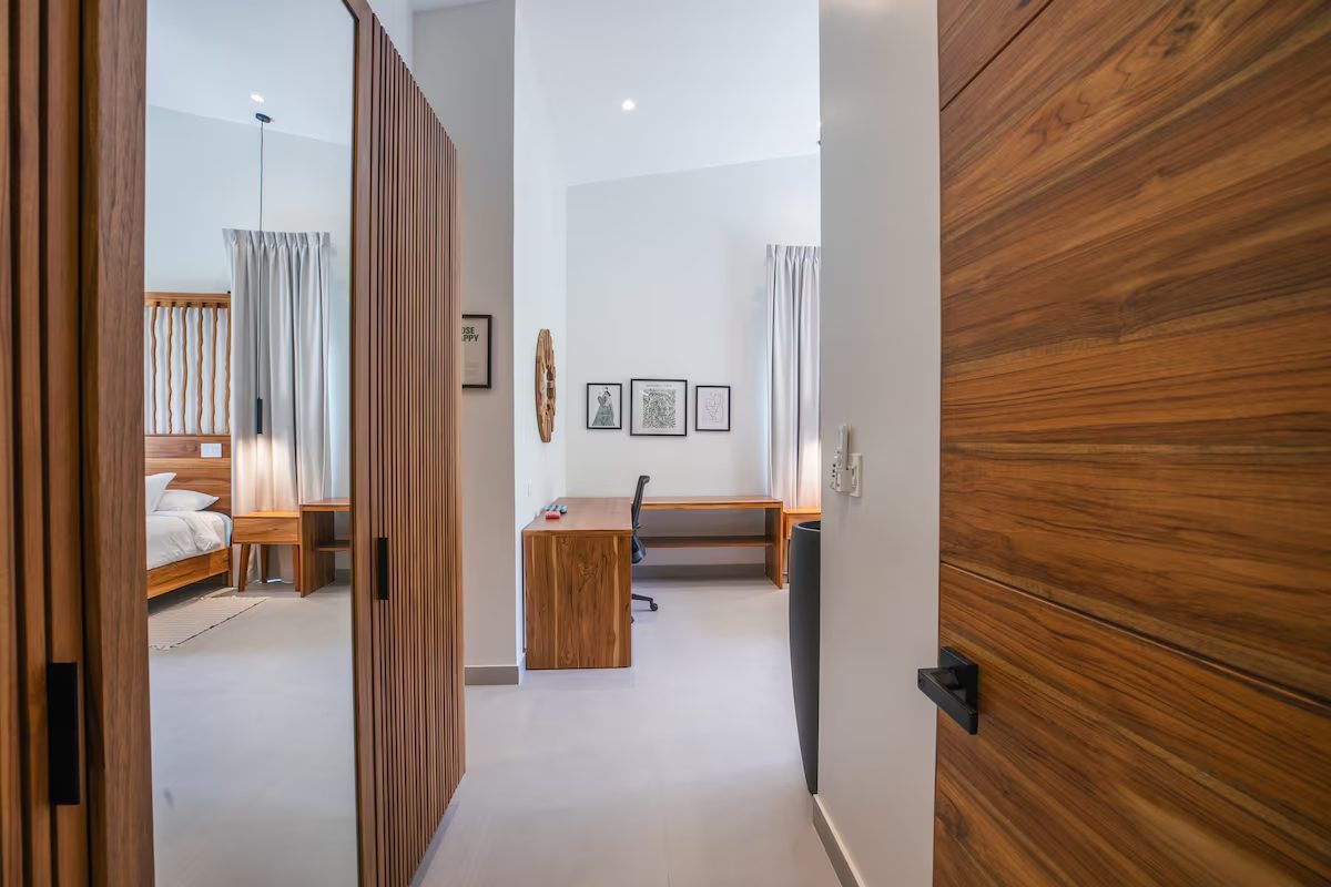 Photograph of Casa Guiones, a contemporary high-end home in Nosara