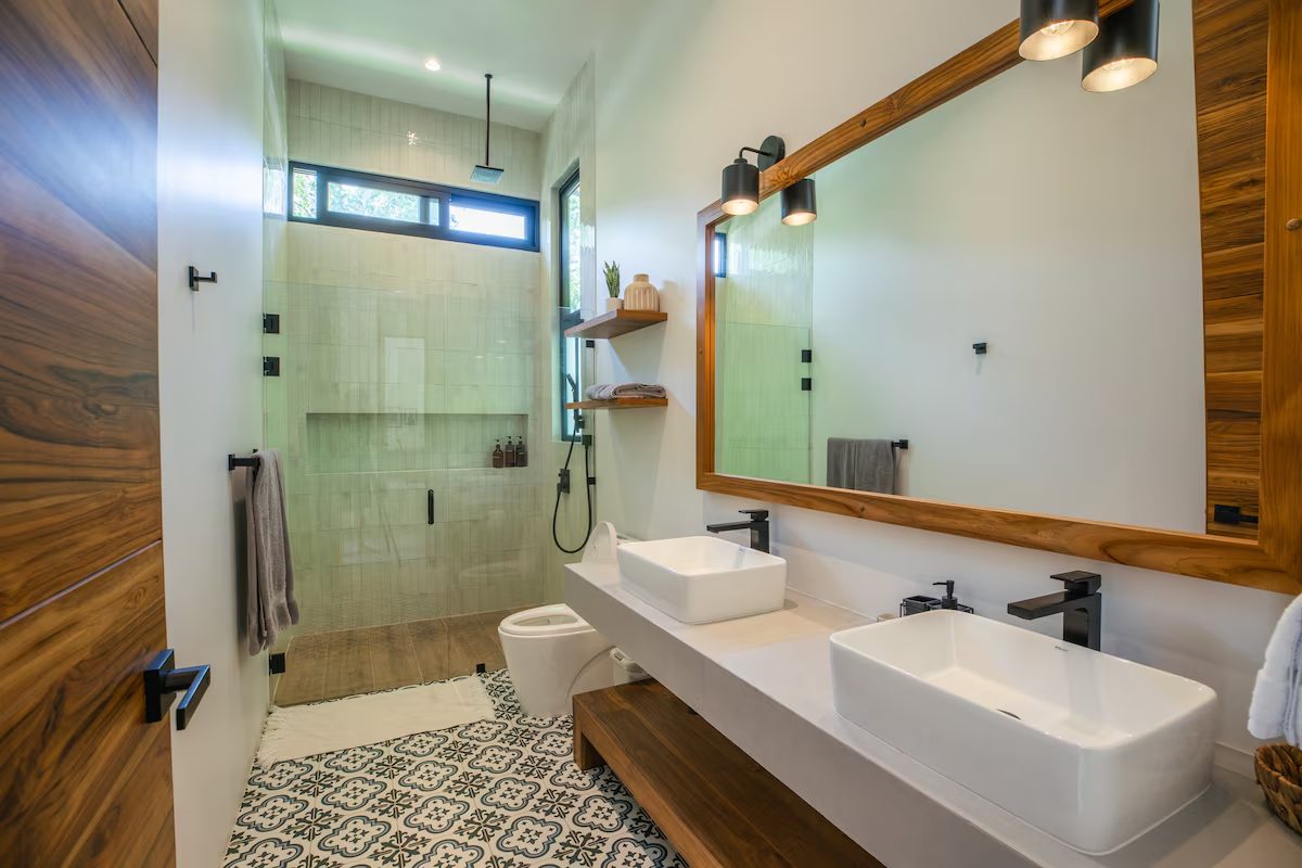 Photograph of Casa Guiones, a contemporary high-end home in Nosara