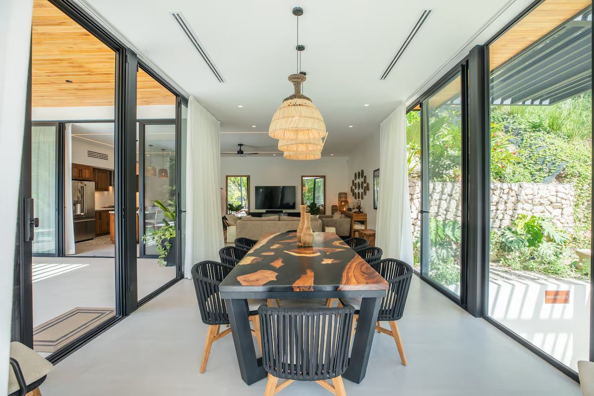 Photograph of Casa Guiones, a contemporary high-end home in Nosara