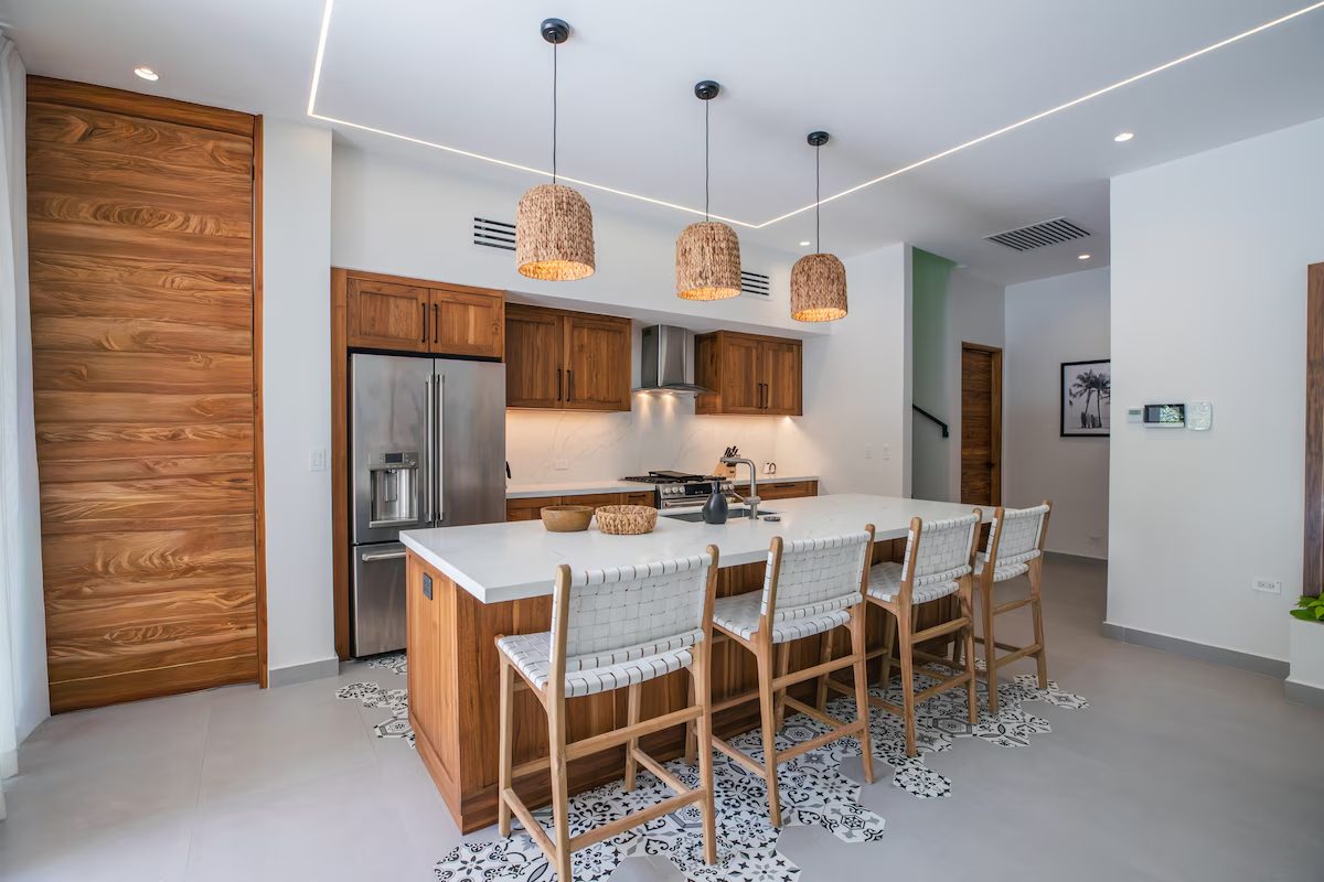 Photograph of Casa Guiones, a contemporary high-end home in Nosara