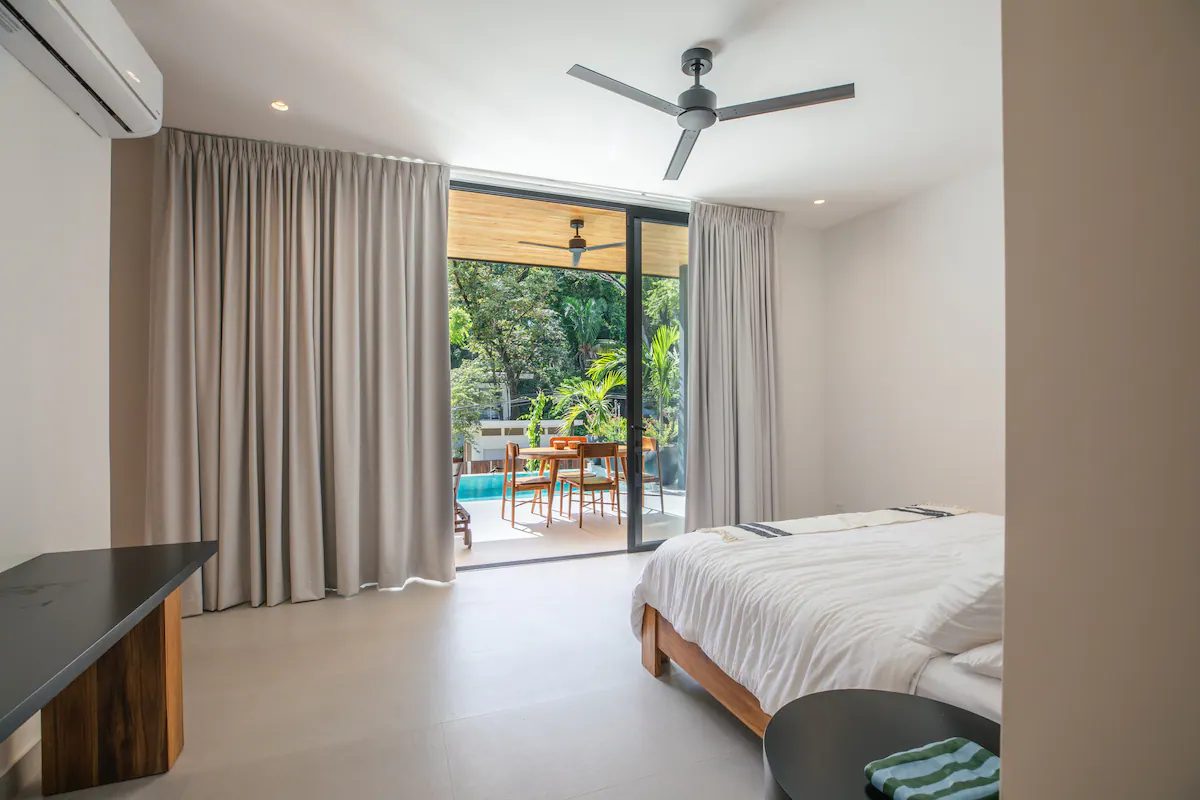 Photograph of Casa Guiones, a contemporary high-end home in Nosara