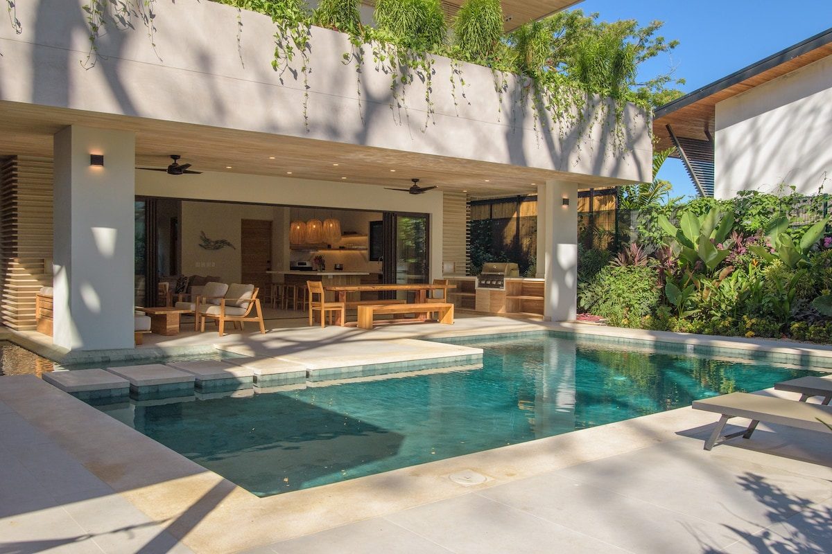 Photograph of Casa Mañana, a contemporary high-end home in Nosara