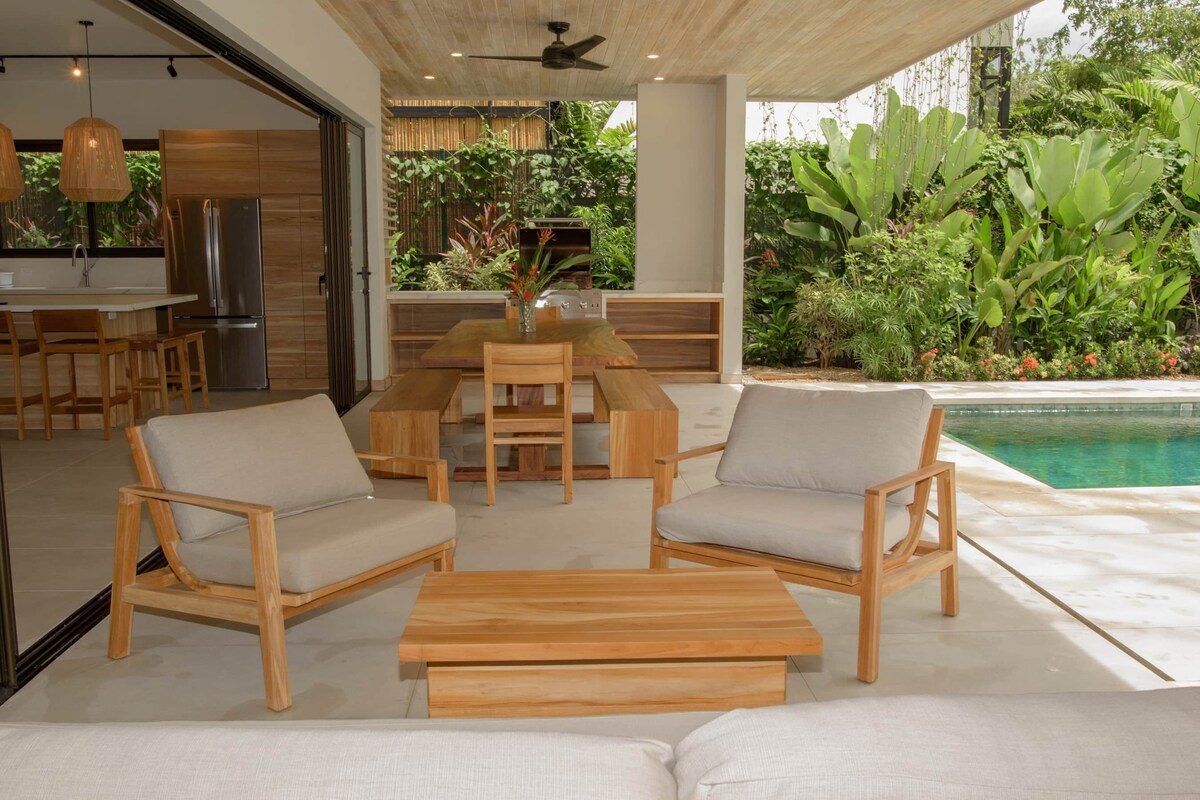 Photograph of Casa Mañana, a contemporary high-end home in Nosara