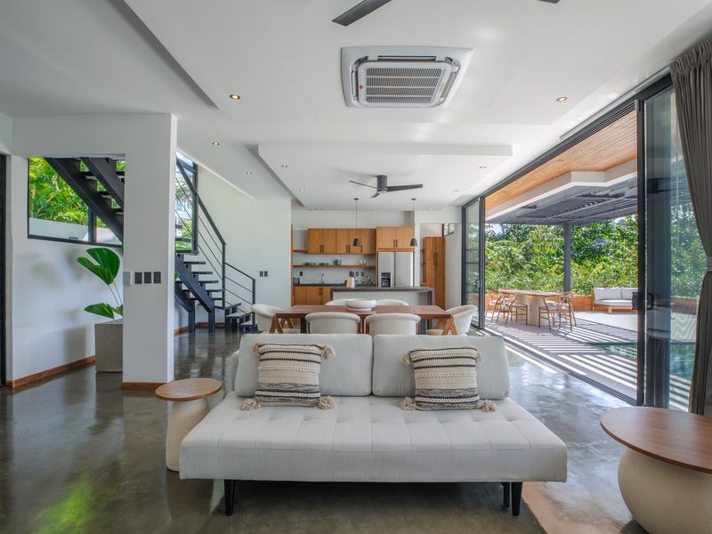 Photograph of Casa Nora, a contemporary high-end home in Playa Guiones, Nosara