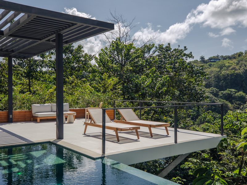 Photograph of Casa Nora, a contemporary high-end home in Playa Guiones, Nosara