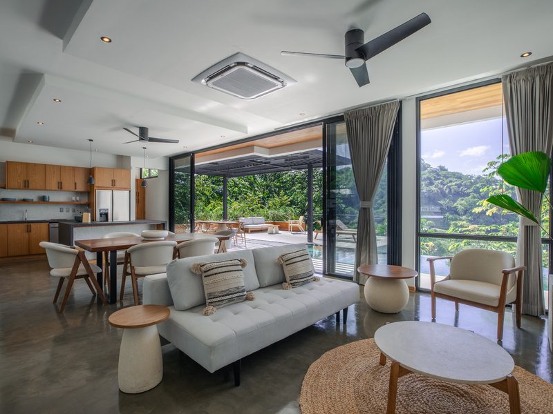 Photograph of Casa Nora, a contemporary high-end home in Playa Guiones, Nosara