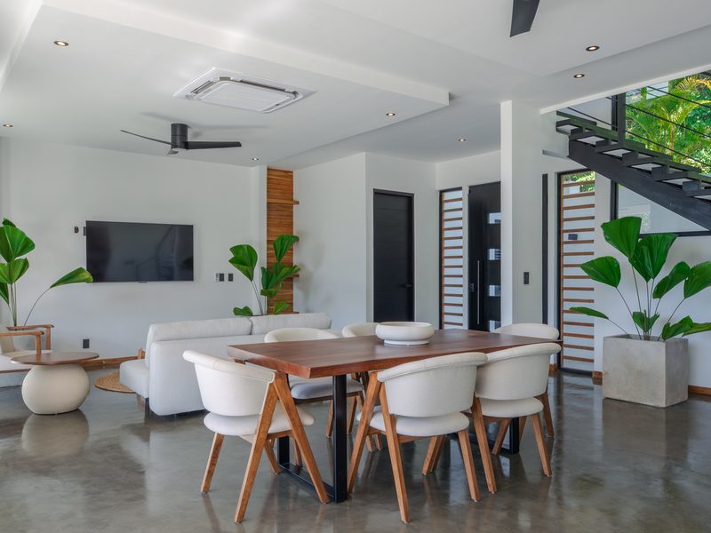 Photograph of Casa Nora, a contemporary high-end home in Playa Guiones, Nosara