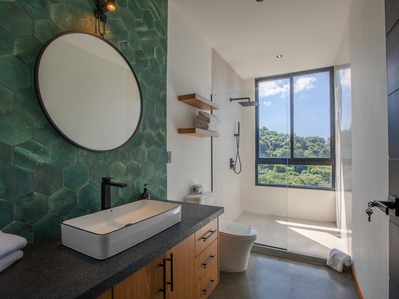 Photograph of Casa Nora, a contemporary high-end home in Playa Guiones, Nosara