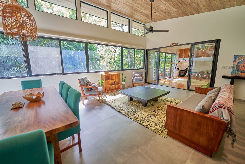 Photograph of Casa Patitos, a contemporary high-end home in Nosara